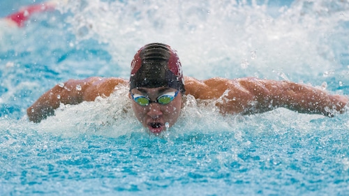 High School Swimming: St. Peter's vs. Seton Hall Prep on December 19, 2023