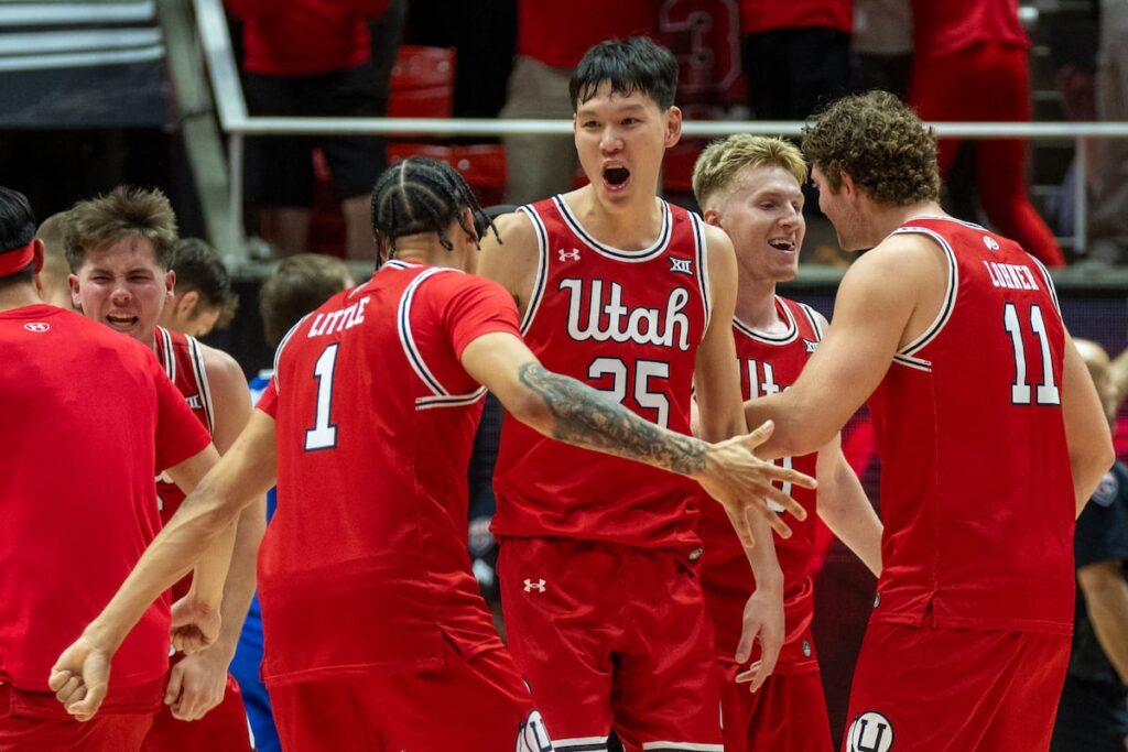 Kansas Jayhawks lose to Utah Utes basketball