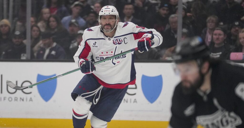 Alex Ovechkin still nine goals from breaking Gretzky's record