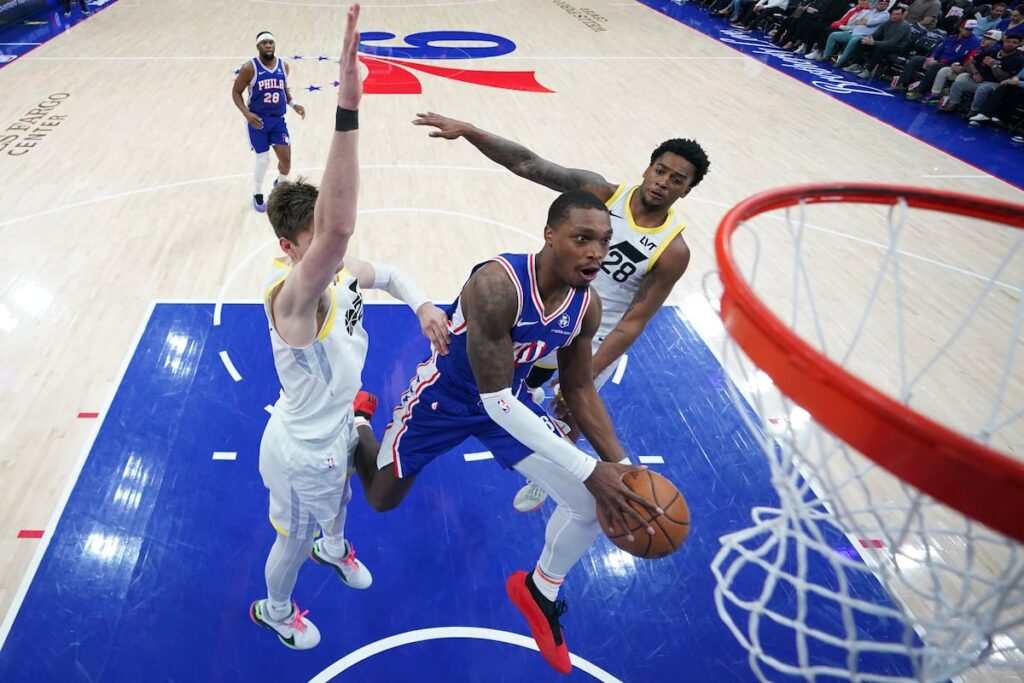 In battle between two tanking teams, Jazz’s lack of defense pushes Sixers on top