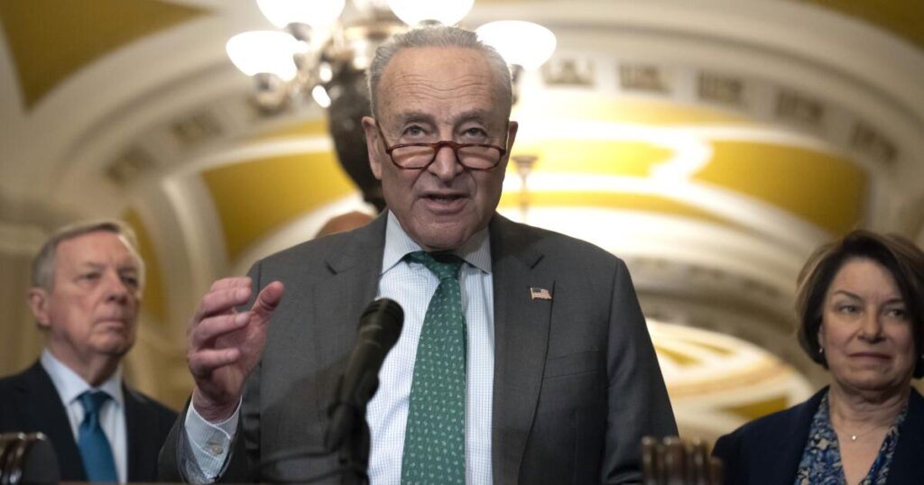 Schumer to support GOP funding bill, unwilling to risk government shutdown as deadline nears