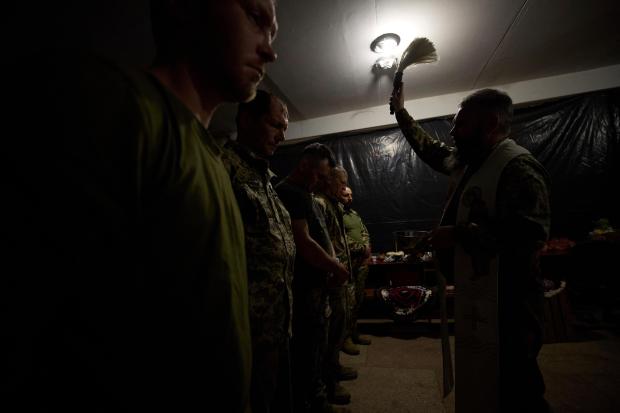 In this photo provided by Ukraine’s 93rd Kholodnyi Yar Separate...