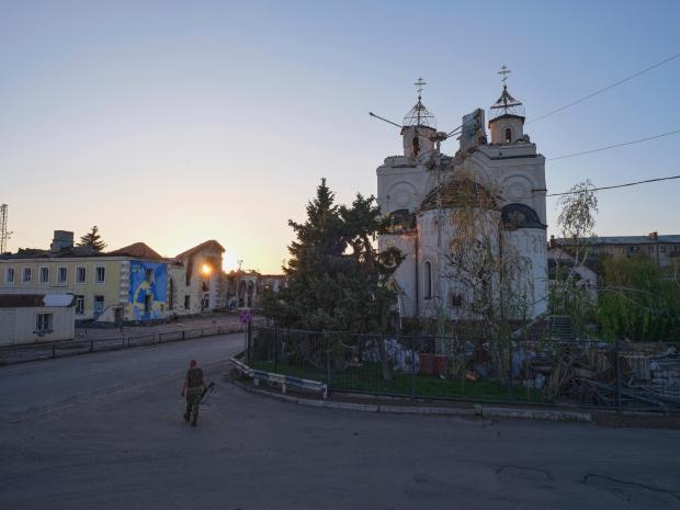 In this photo provided by Ukraine’s 93rd Kholodnyi Yar Separate...