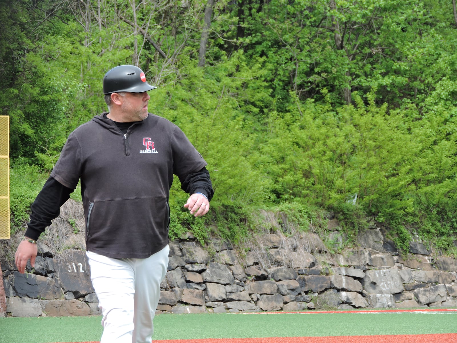 Glen Rock head coach Steve Spitaleri