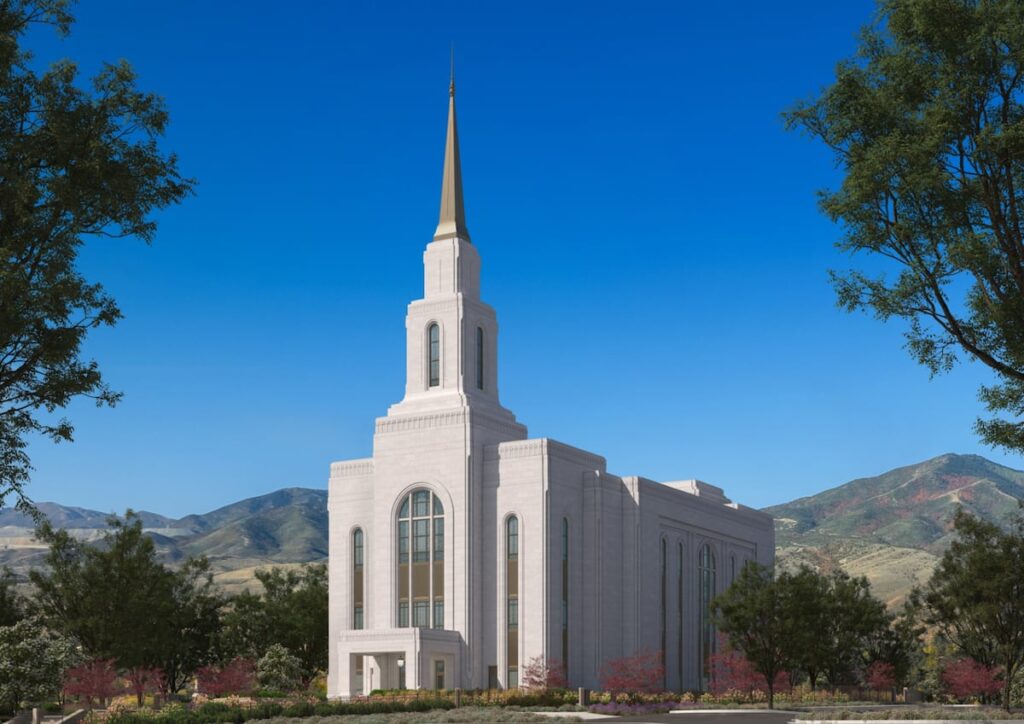 LDS Church drops rendering of West Jordan planned temple