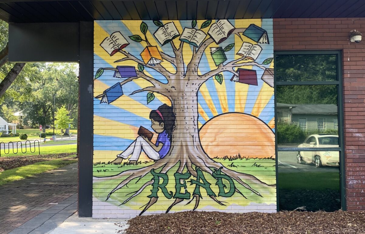 21 weekend events, including Children's of Alabama Indy Grand Prix, May 2-4 21 Trussvile Public Library mural6 1 scaled e1746041041810 21 weekend events, including Children's of Alabama Indy Grand Prix, May 2-4
