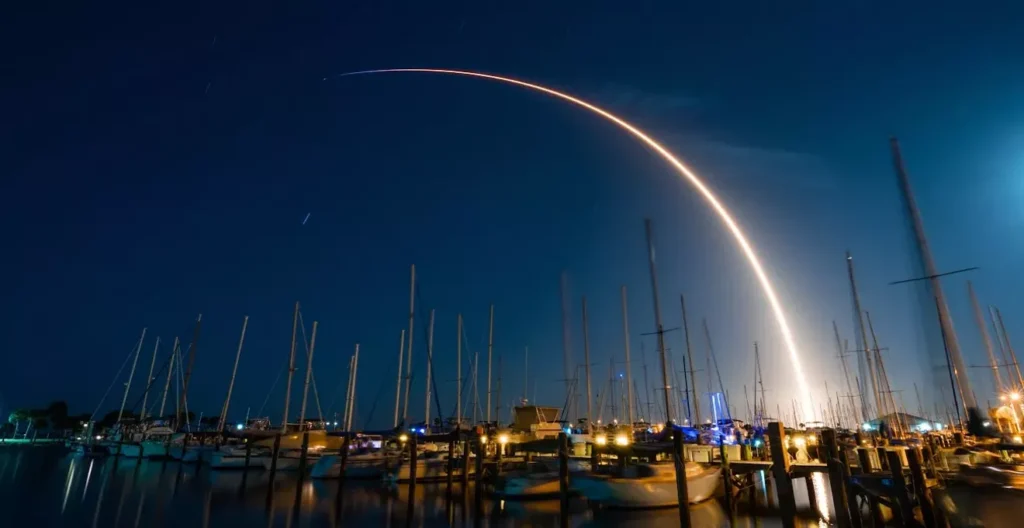 Photos: SpaceX launch lights up the Valley Thursday night