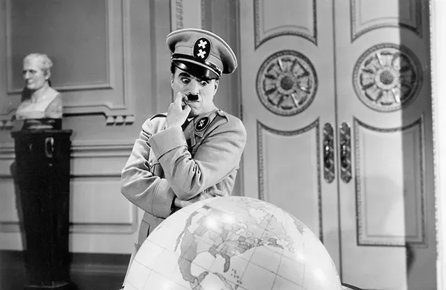 Still from "The Great Dictator" - COURTESY