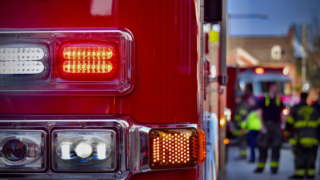 2 firefighters hurt, one critically, battling Monday fire in downtown Baltimore
