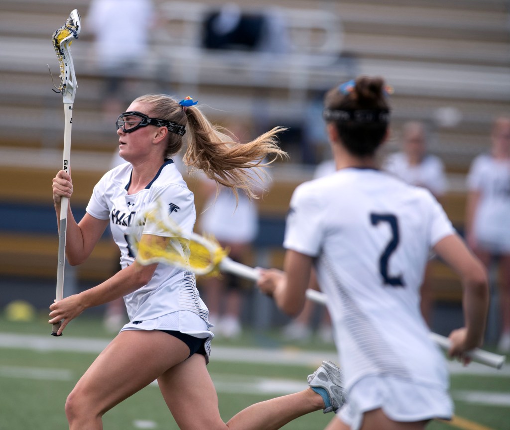 Severna Park girls lacrosse staves off South River rally for region title