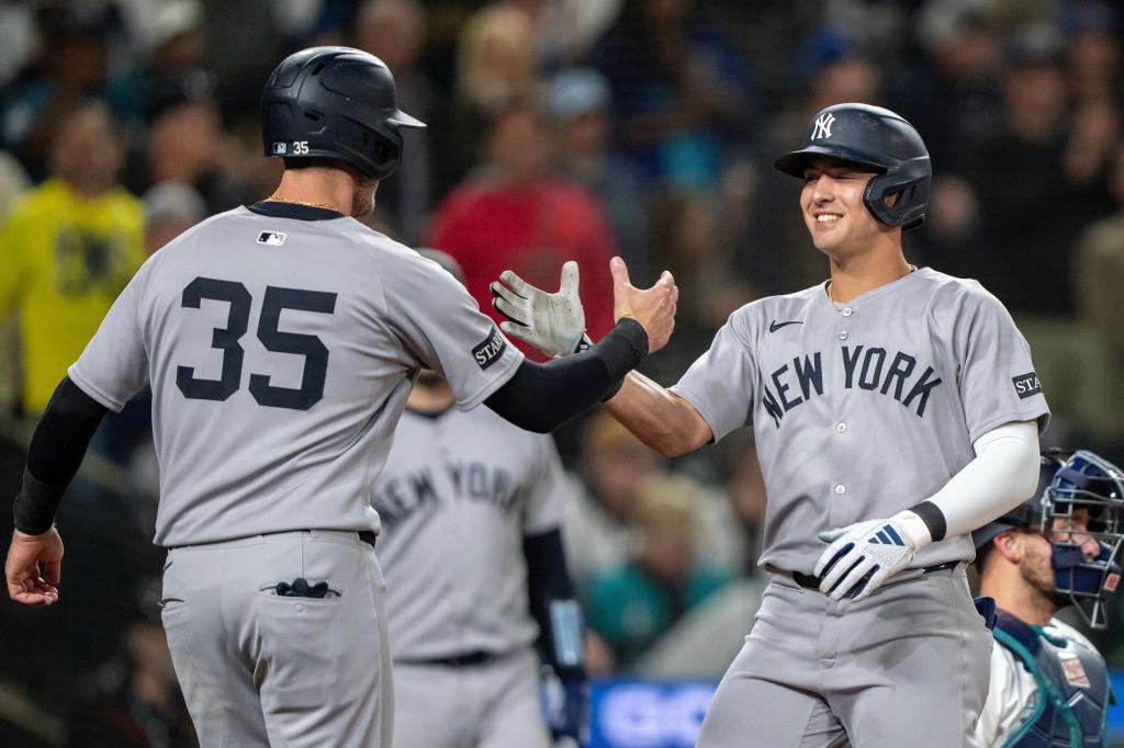 Grisham conecta dos jonrones y Yankees vencen 11-5 a Marineros. Cabrera sale lesionado – Chicago Tribune