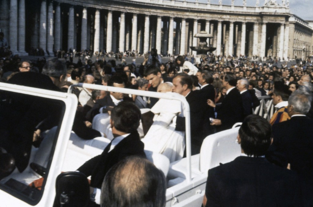 May 13, Pope John Paul II shot and wounded