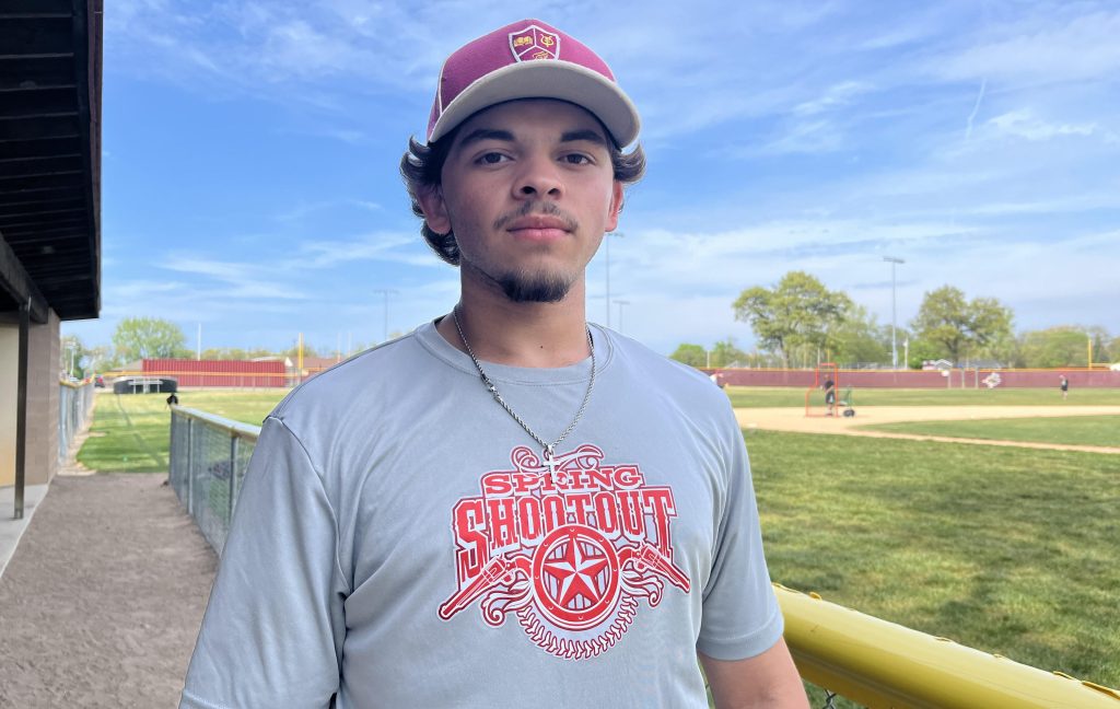 River Forest's Sebastian Collazo IV breaks out