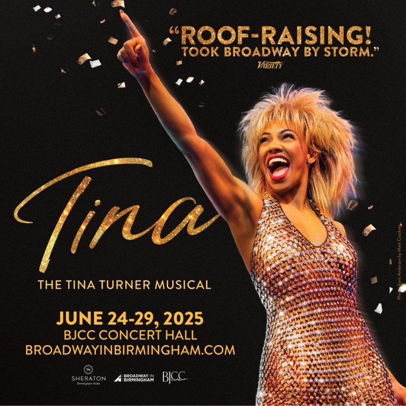 If you’re into local vibes, you’ll love these 6 upcoming shows at the BJCC 6 Tina Turner artwork