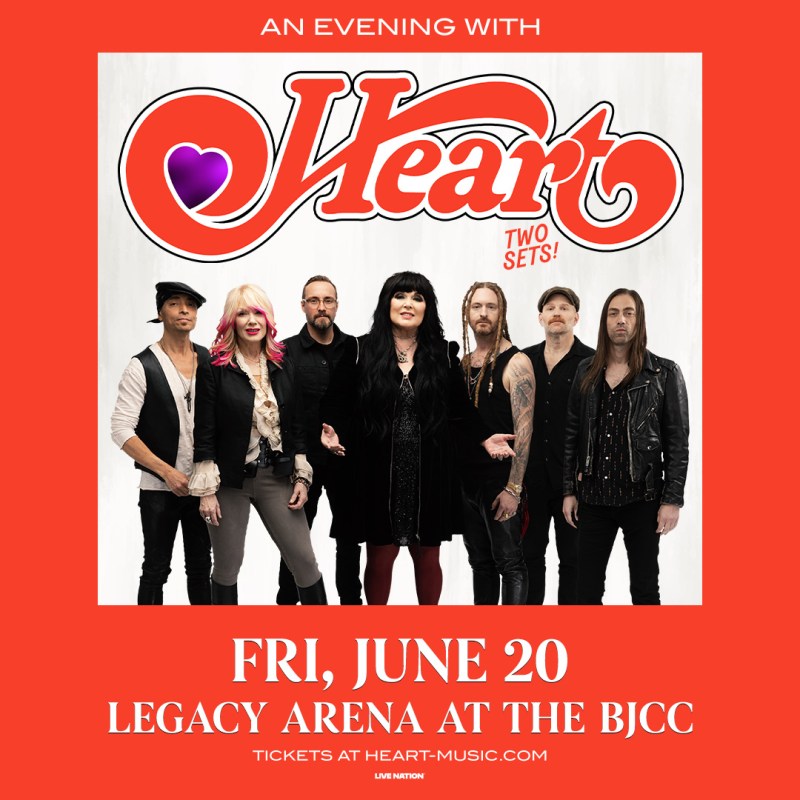 If you’re into local vibes, you’ll love these 6 upcoming shows at the BJCC 5 Heart artwork