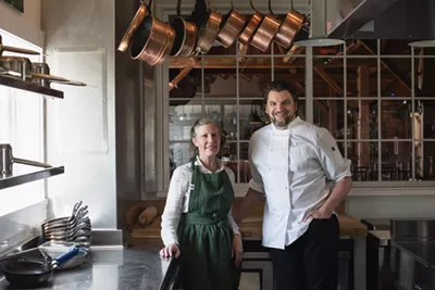 Diana McCargo and Marc St. Jacques at Philo Ridge Farm - COURTESY OF JESSICA SIPE