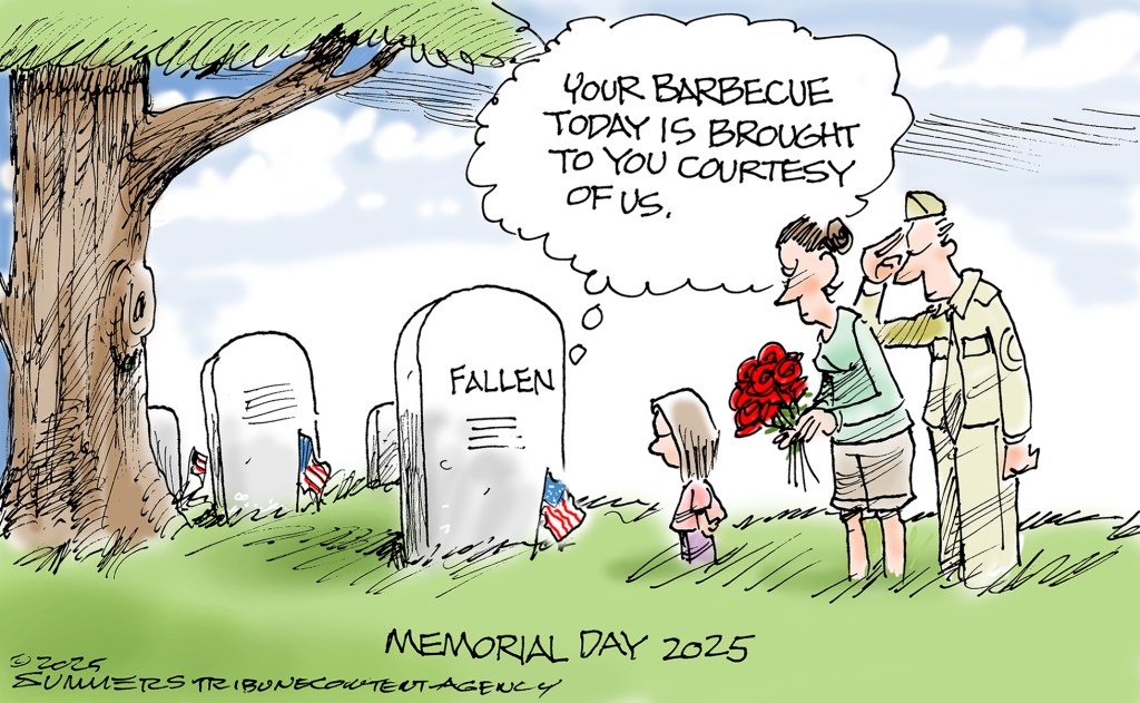 Remembering the fallen | EDITORIAL CARTOON