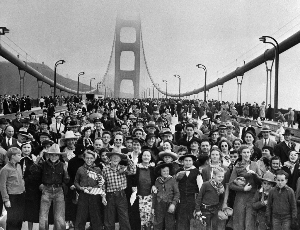 May 27, the Golden Gate Bridge opens