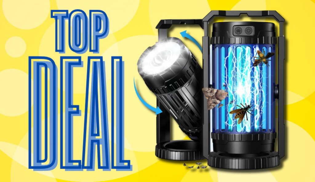Amazon has the solar Evolpol Bug Zapper on sale for just $36, was $160