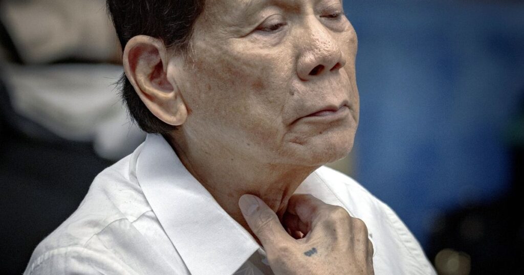 From a Cell in Europe, Duterte Is Set to Win an Election in the Philippines