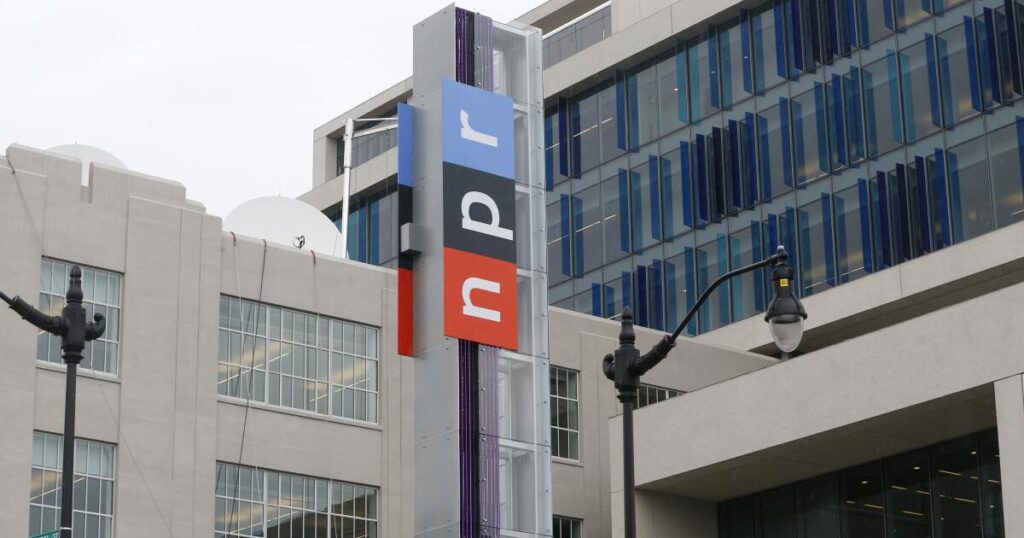 Good for NPR for fighting back against Trump's funding cuts