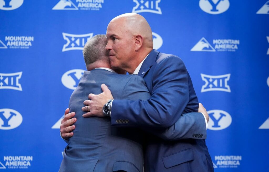 New BYU AD Brian Santiago responds to his outspoken critics.