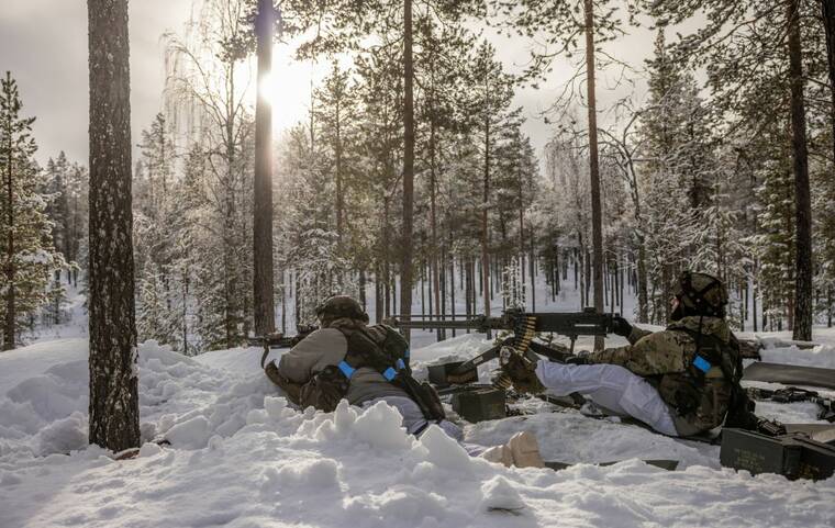 Russia beefs up forces near Finland’s border