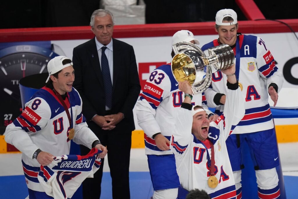 Utah Mammoth win gold with Team USA at World Championship
