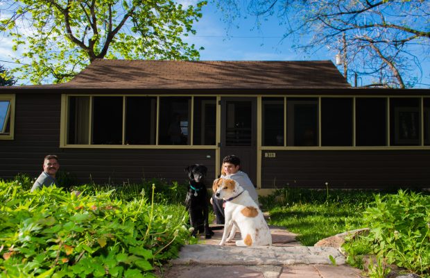 Some Colorado Chautauqua's private historic one-, two-, and three-bedroom cottages are pet-friendly. (Photo provided by Colorado Chautauqua)