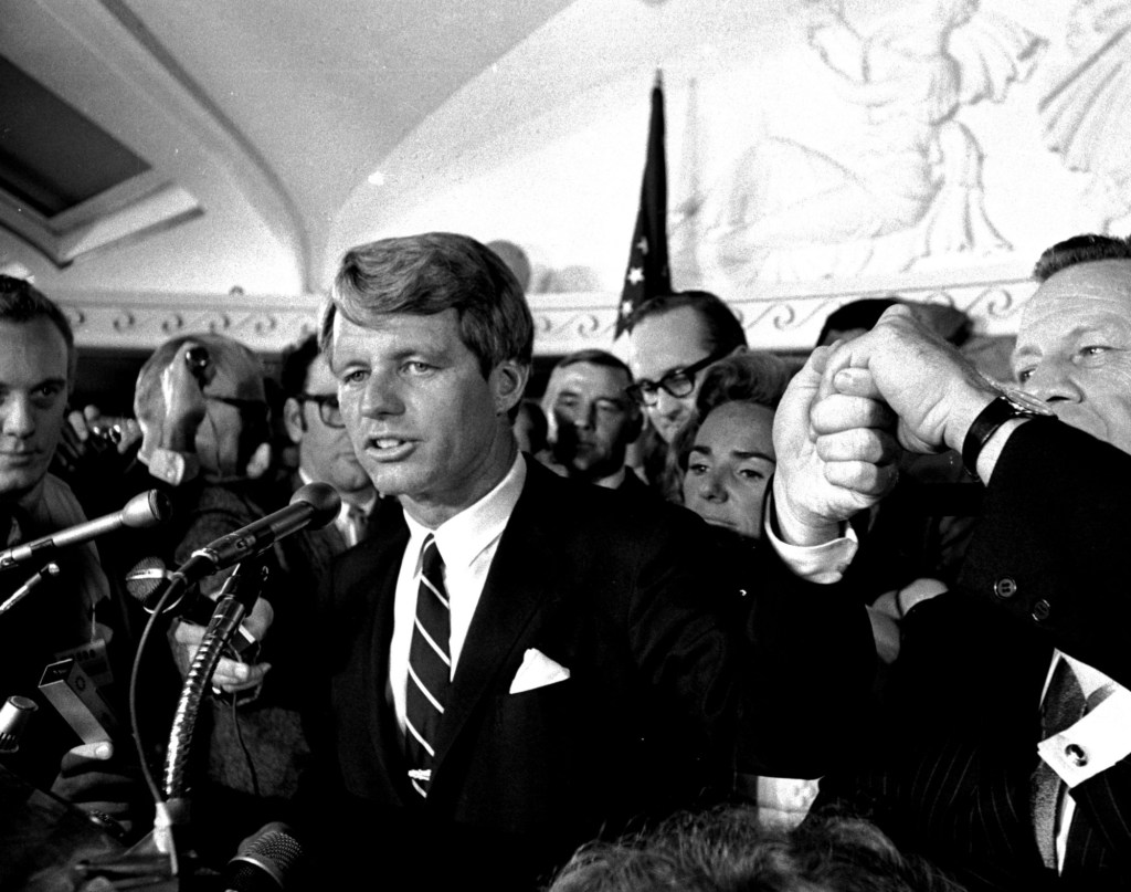 June 5, Robert F. Kennedy assassinated