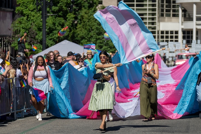 (Rick Egan | The Salt Lake Tribune) The 35th Pride Parade, on Sunday, June 8, 2025.