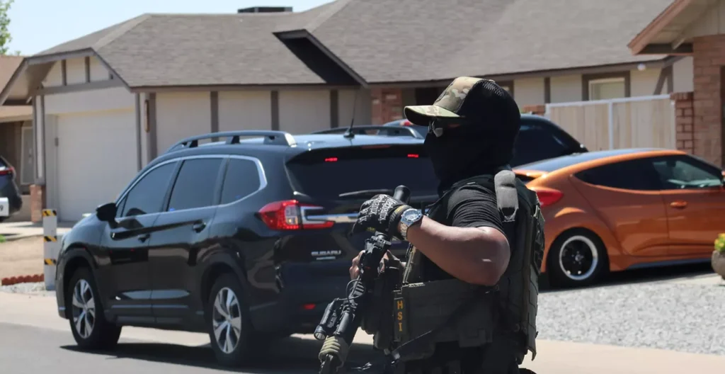 Phoenix ICE raids hit Valley neighborhoods, businesses on Tuesday