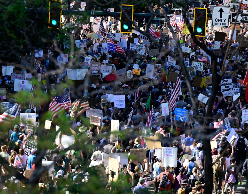 36 people arrested in Denver after 'No Kings' protests, police say