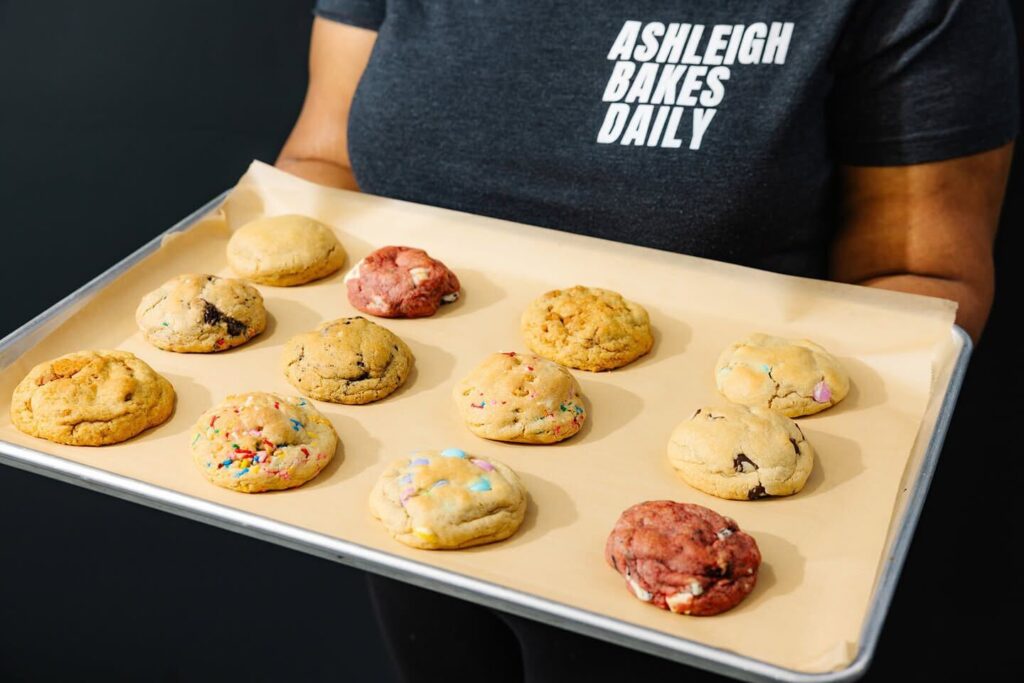 Ashleigh Bakes Daily cookies. Photo courtesy of the subject.