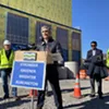Mayor Miro Weinberger at the CityPlace site