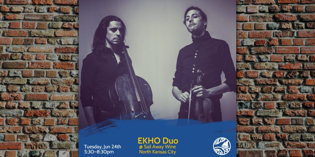 EKHO Duo: Live Music Tuesdays at Sail Away Wine – Event_Image [EVENT]
