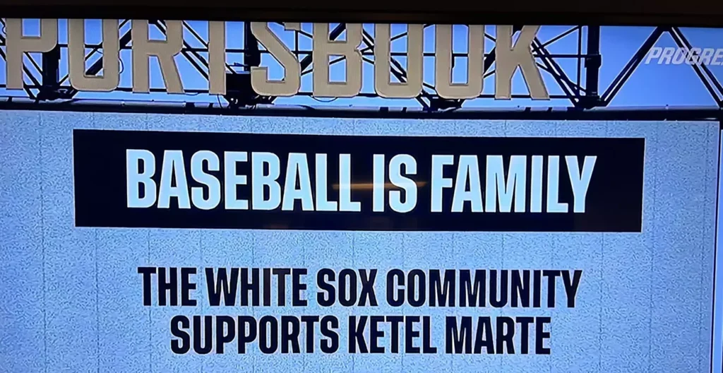 Baseball world supports D-back Ketel Marte after Chicago fan incident