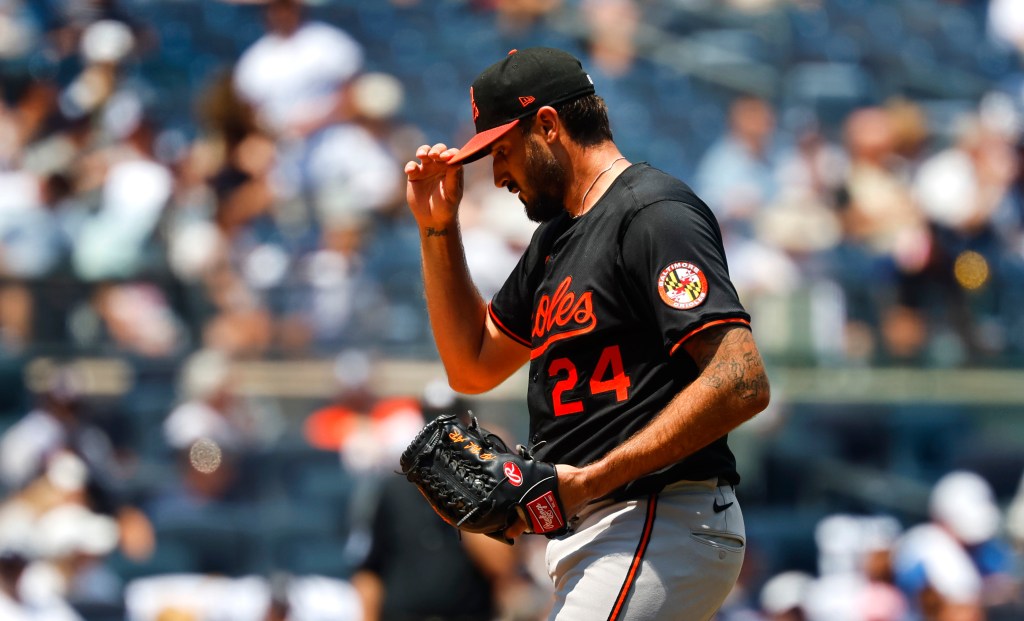 Orioles’ Zach Eflin exits start vs. Rays with injury after bad first inning