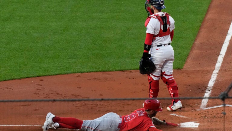 Angels manufacture run in 10th inning to beat Red Sox, 4-3