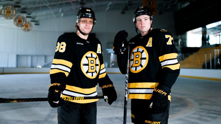 Here’s what the redesigned Bruins uniforms will look like