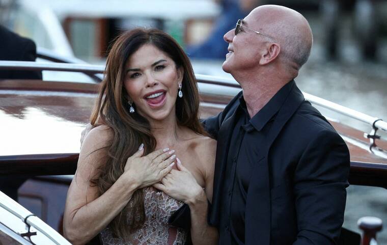 Hollywood, Silicon Valley meet in Venice for over-the-top wedding