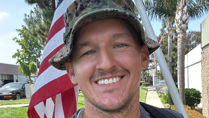 Raising awareness for veterans PTSD and suicide prevention one mile at a time