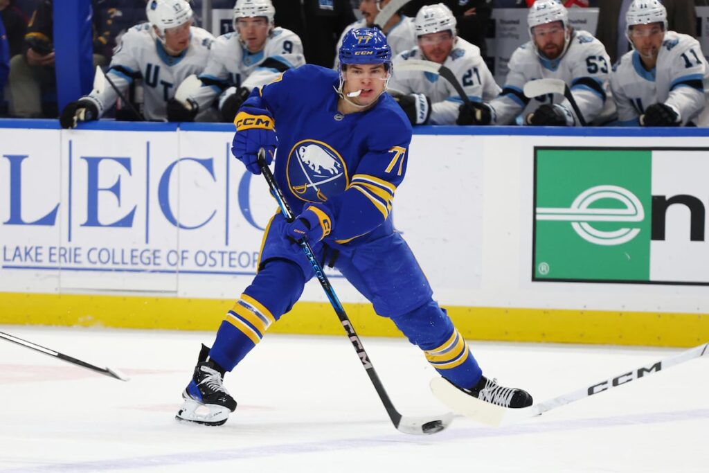 Utah Mammoth acquire JJ Peterka from Sabres in blockbuster offseason trade
