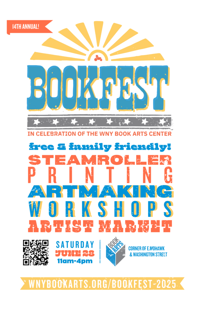 WNY Book Arts Announces 2025 Bookfest & Members’ Show
