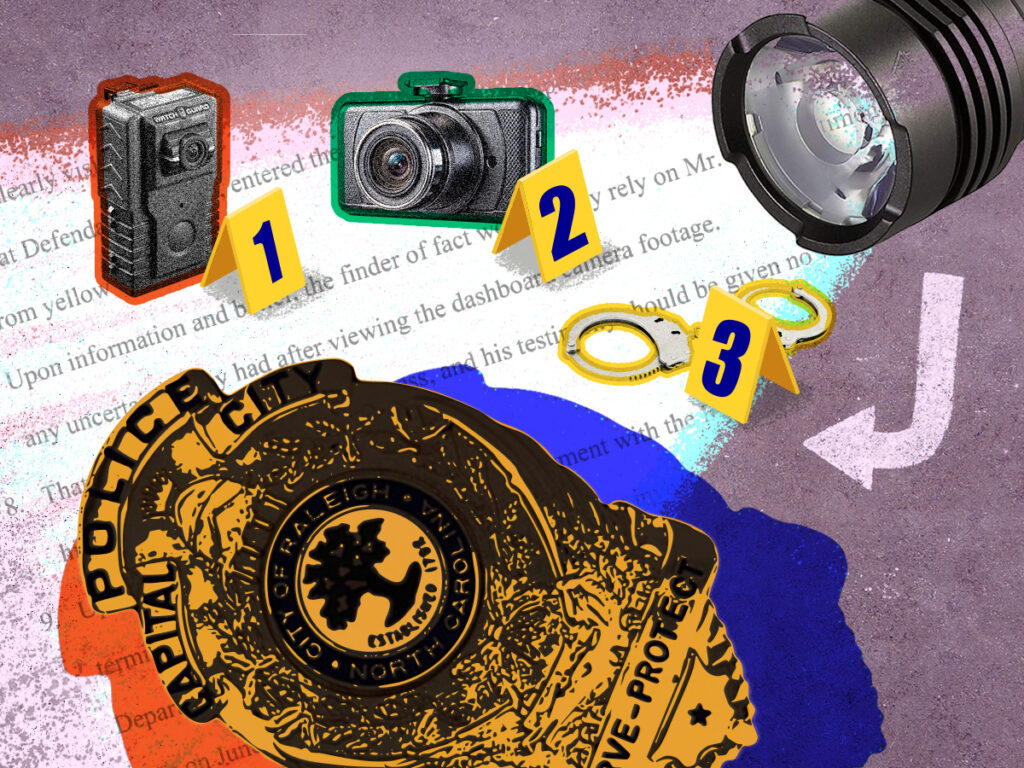 fired Raleigh police officer conducted illegal searches