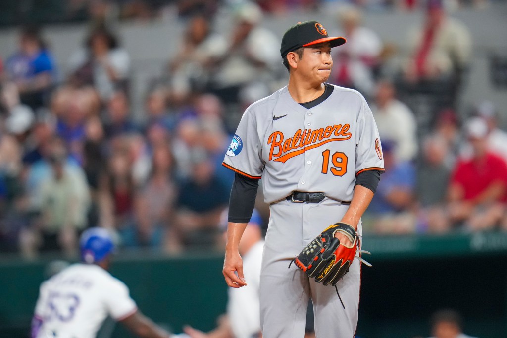 Orioles’ Tomoyuki Sugano falters again in lopsided 6-0 loss to Rangers
