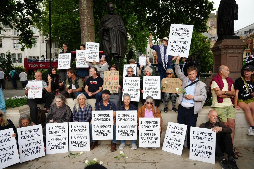 Más de 20 arrestados en Londres durante protesta en apoyo al grupo proscrito Palestine Action – Chicago Tribune