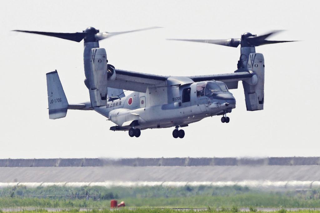Japón comienza a desplegar aeronaves Osprey en nueva base con la mirada puesta en China – Chicago Tribune