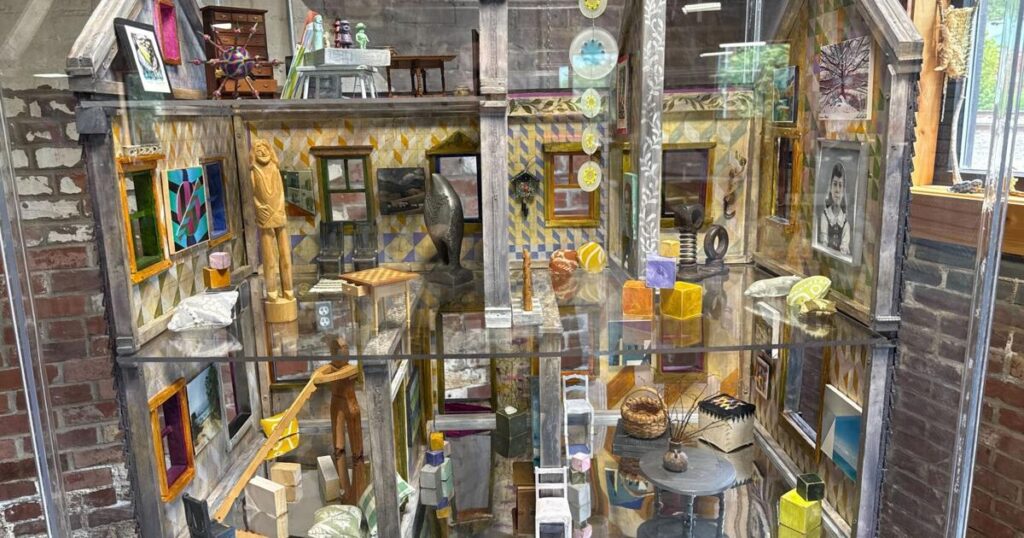 Tiny art exhibit on display at West Edge Factory, mini market set for July 19 | Features/Entertainment