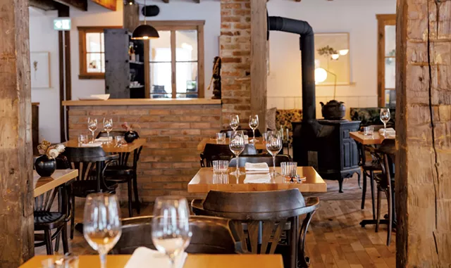 The dining room at Espace Old Mill - COURTESY OF DAPHNÉ CARON